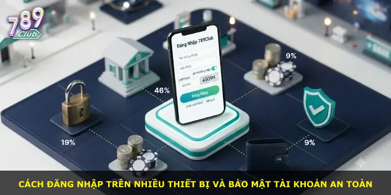 Cách đăng nhập trên nhiều thiết bị và bảo mật tài khoản an toàn
