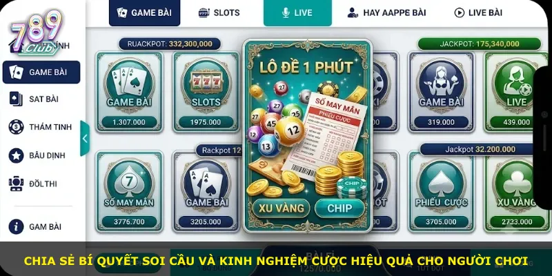 Chia sẻ bí quyết soi cầu và kinh nghiệm cược hiệu quả cho người chơi