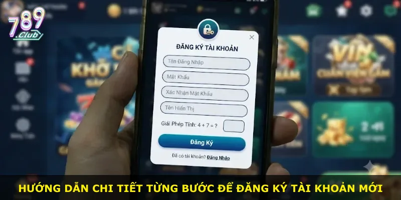 Hướng dẫn chi tiết từng bước để đăng ký tài khoản mới