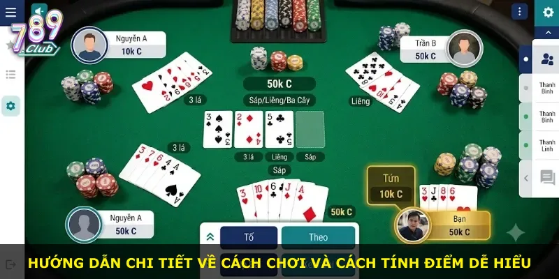 Hướng dẫn chi tiết về cách chơi và cách tính điểm dễ hiểu