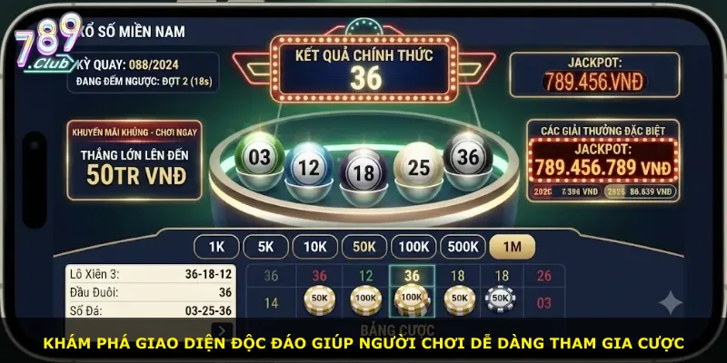Khám phá giao diện độc đáo giúp người chơi dễ dàng tham gia cược