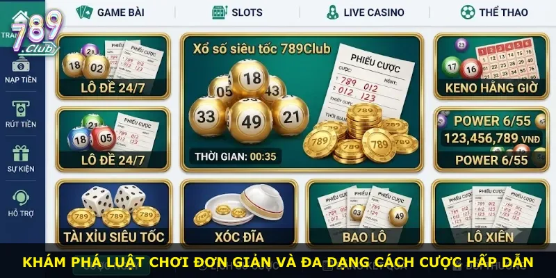 Khám phá luật chơi đơn giản và đa dạng cách cược hấp dẫn