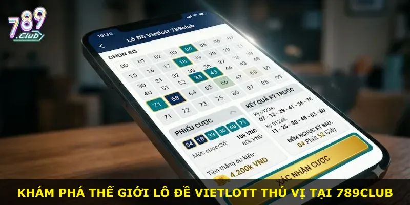 Khám phá thế giới lô đề Vietlott thú vị tại 789Club
