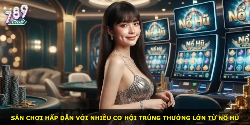 Sân chơi hấp dẫn với nhiều cơ hội trúng thưởng lớn từ nổ hũ