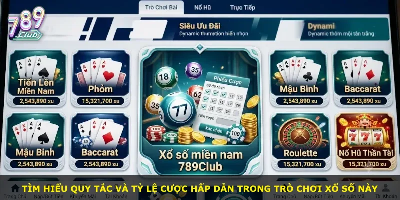 Tìm hiểu quy tắc và tỷ lệ cược hấp dẫn trong trò chơi xổ số này