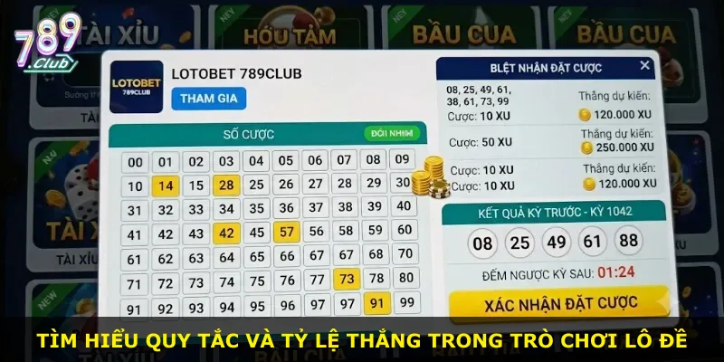 Tìm hiểu quy tắc và tỷ lệ thắng trong trò chơi lô đề